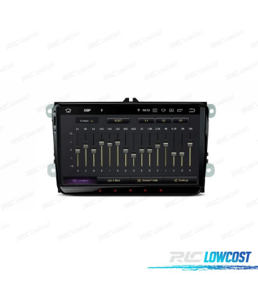 AUTO RÁDIO GPS ANDROID 13 VOLKSWAGEN VW PARA SEAT SKODA