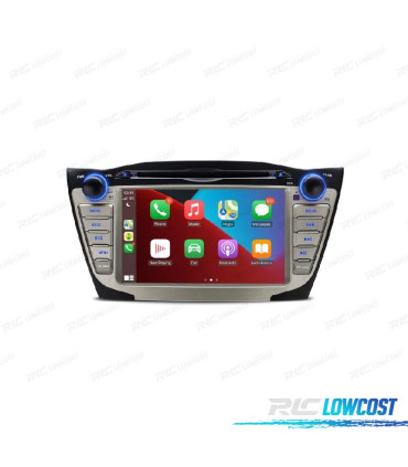 AUTO RÁDIO GPS ANDROID 12 PARA HYUNDAI IX35 TUCSON 09-15