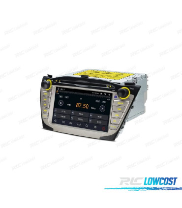 AUTO RÁDIO GPS ANDROID 12 PARA HYUNDAI IX35 TUCSON 09-15