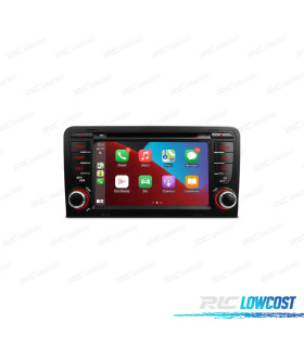 AUTO RÁDIO GPS ANDROID 12 PARA AUDI A3 S3 RS3