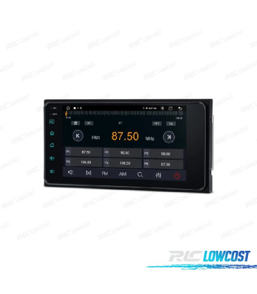 AUTO RÁDIO GPS ANDROID 13 PARA TOYOTA COROLLA RAV4 LAND CRUISER