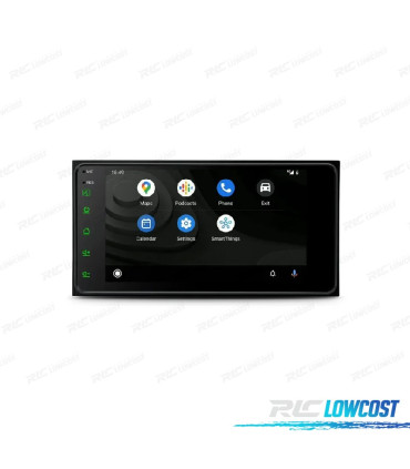 AUTO RÁDIO GPS ANDROID 13 PARA TOYOTA COROLLA RAV4 LAND CRUISER