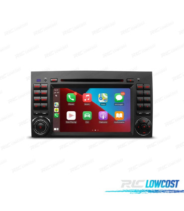 AUTO RÁDIO GPS ANDROID 11 PARA MERCEDES A B VITO VIANO SPRINTER
