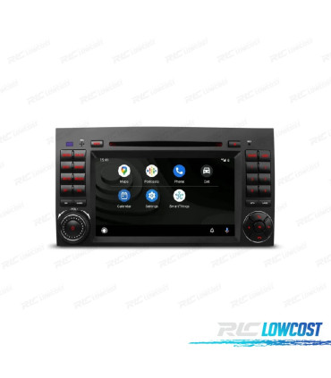 AUTO RÁDIO GPS ANDROID 11 PARA MERCEDES A B VITO VIANO SPRINTER