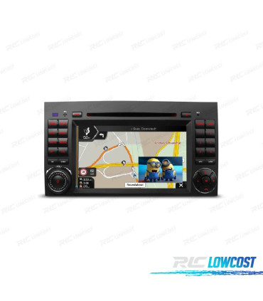 AUTO RÁDIO GPS ANDROID 11 PARA MERCEDES A B VITO VIANO SPRINTER