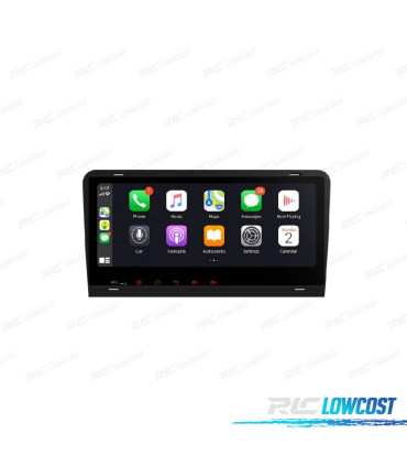 AUTO RÁDIO GPS ANDROID 12 PARA AUDI A3 S3 RS3