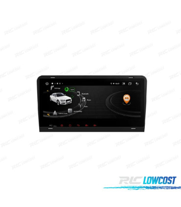 AUTO RÁDIO GPS ANDROID 12 PARA AUDI A3 S3 RS3