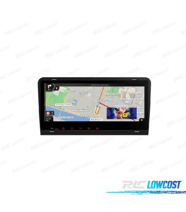 AUTO RÁDIO GPS ANDROID 12 PARA AUDI A3 S3 RS3