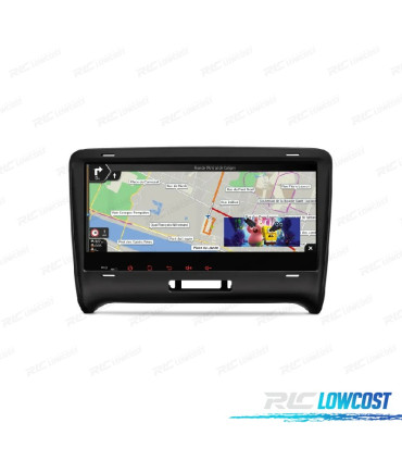 AUTO RÁDIO GPS ANDROID 11 PARA AUDI TT MK2 06-12