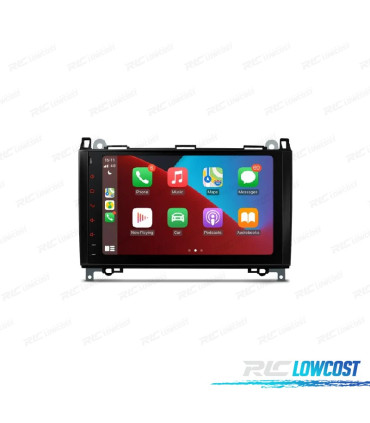 AUTO RÁDIO GPS ANDROID 10 PARA MERCEDES A B VITO VIANO SPRINTER 9"