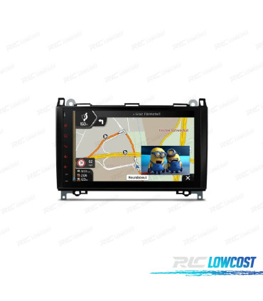AUTO RÁDIO GPS ANDROID 10 PARA MERCEDES A B VITO VIANO SPRINTER 9"
