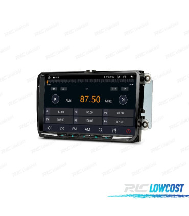 AUTO RÁDIO GPS ANDROID 14 VOLKSWAGEN VW PARA SEAT SKODA