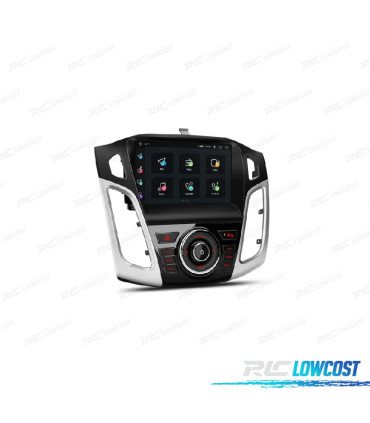 AUTO RÁDIO GPS ANDROID 13 PARA FORD FOCUS 12-17