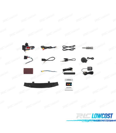 AUTO RÁDIO GPS ANDROID 13 PARA FORD FOCUS 12-17