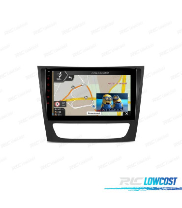 AUTORADIO GPS ANDROID 11 PARA MERCEDES E W211 02-08 W219 CLS 02-08