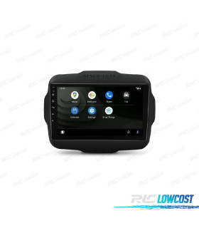 AUTO RÁDIO GPS ANDROID 14 PARA JEEP RENEGADE 15-20