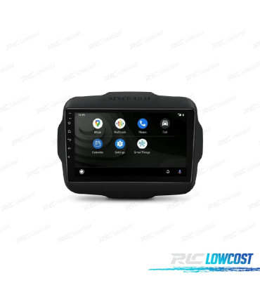 AUTO RÁDIO GPS ANDROID 14 PARA JEEP RENEGADE 15-20