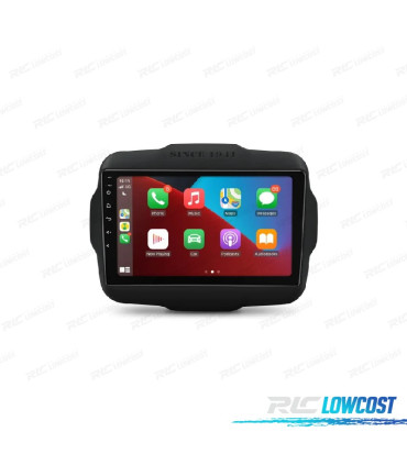 AUTO RÁDIO GPS ANDROID 14 PARA JEEP RENEGADE 15-20