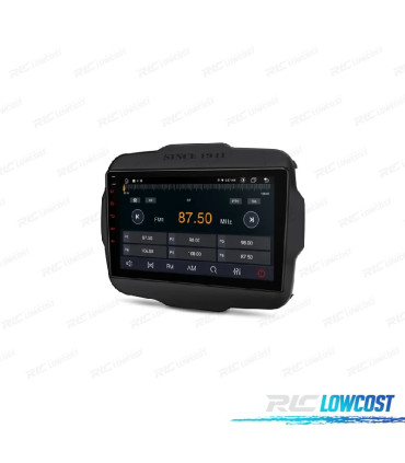 AUTO RÁDIO GPS ANDROID 14 PARA JEEP RENEGADE 15-20