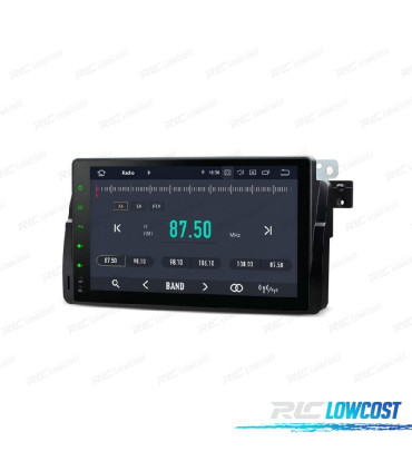 AUTO RÁDIO GPS ANDROID 13 PARA BMW E46 MG ZT ROVER 75
