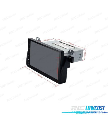 AUTO RÁDIO GPS ANDROID 13 PARA BMW E46 MG ZT ROVER 75
