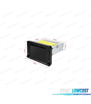 AUTO RÁDIO GPS ANDROID 12 PARA ALFA ROMEO 159 BRERA SPIDER 05-11