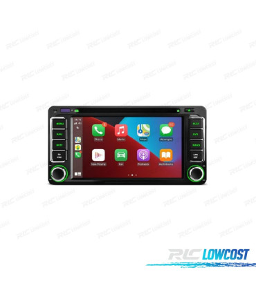AUTO RÁDIO GPS ANDROID 10 PARA TOYOTA COROLLA RAV4 LAND CRUISER