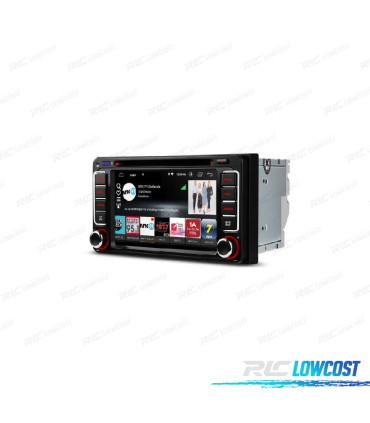 AUTO RÁDIO GPS ANDROID 10 PARA TOYOTA COROLLA RAV4 LAND CRUISER