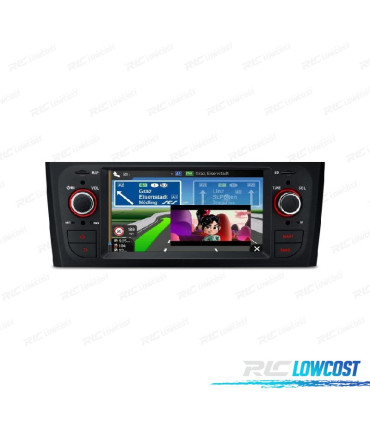 AUTO RÁDIO GPS ANDROID 13 PARA FIAT GRANDE PUNTO LINEA