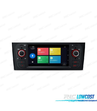 AUTO RÁDIO GPS ANDROID 13 PARA FIAT GRANDE PUNTO LINEA