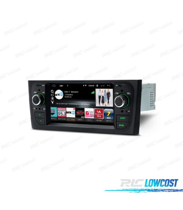 AUTO RÁDIO GPS ANDROID 13 PARA FIAT GRANDE PUNTO LINEA
