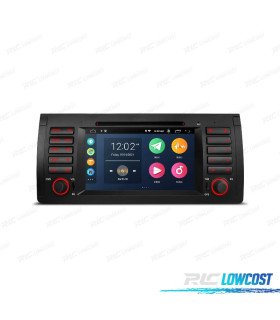 AUTO RÁDIO GPS ANDROID 12 PARA BMW X5 E53 99-03