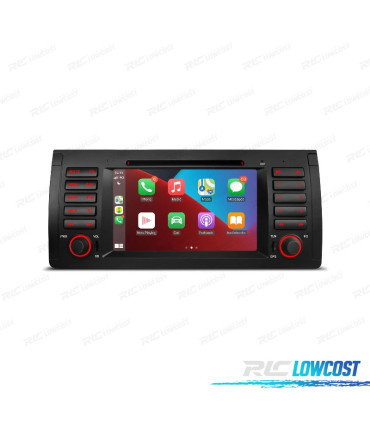 AUTO RÁDIO GPS ANDROID 12 PARA BMW X5 E53 99-03