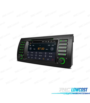 AUTO RÁDIO GPS ANDROID 12 PARA BMW X5 E53 99-03