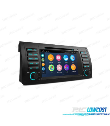 AUTO RÁDIO GPS ANDROID 12 PARA BMW X5 E53 99-03