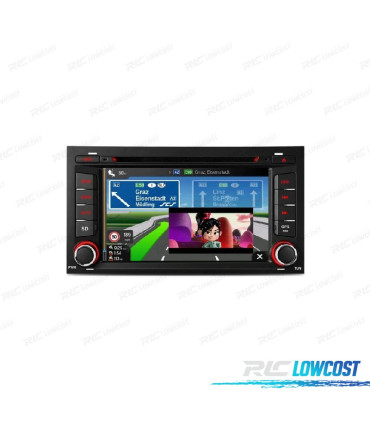 AUTO RÁDIO GPS ANDROID 13 PARA SEAT LEON MK3 2013-2018