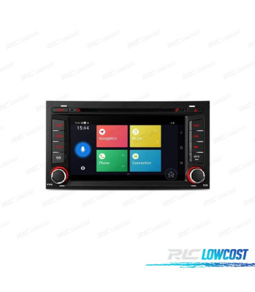 AUTO RÁDIO GPS ANDROID 13 PARA SEAT LEON MK3 2013-2018