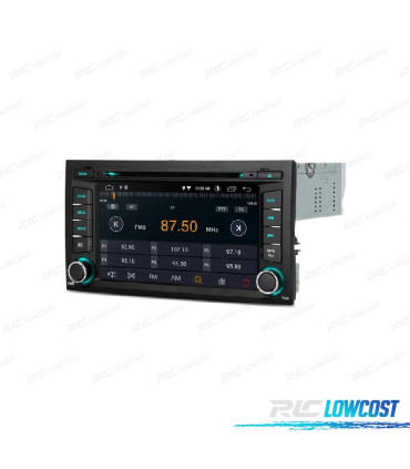 AUTO RÁDIO GPS ANDROID 13 PARA SEAT LEON MK3 2013-2018