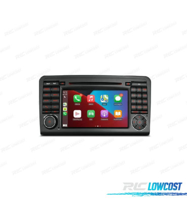 AUTO RÁDIO GPS ANDROID 12 MERCEDES ML W164 GL X164 05-12