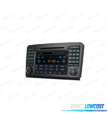 AUTO RÁDIO GPS ANDROID 12 MERCEDES ML W164 GL X164 05-12