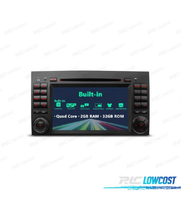 AUTO RÁDIO GPS ANDROID 13 PARA MERCEDES VITO VIANO SPRINTER W245 W169 W639 W906