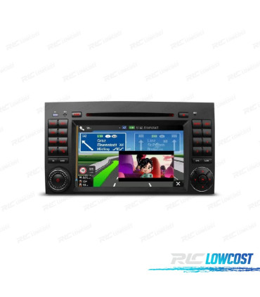 AUTO RÁDIO GPS ANDROID 14 PARA MERCEDES VITO VIANO SPRINTER W245 W169 W639 W906