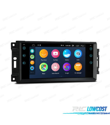 AUTO RÁDIO GPS ANDROID 10 PARA DODGE JEEP CHRYSLER 07-11