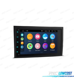 AUTO RÁDIO GPS ANDROID 12 PARA AUDI A4 S4 RS4 SEAT EXEO 00-08