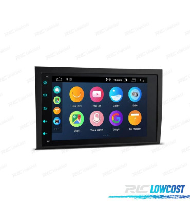 AUTO RÁDIO GPS ANDROID 12 PARA AUDI A4 S4 RS4 SEAT EXEO 00-08