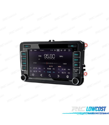 AUTO RÁDIO GPS ANDROID 14 VOLKSWAGEN VW PARA SKODA SEAT