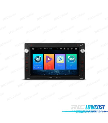 AUTO RÁDIO GPS ANDROID 12 VOLKSWAGEN VW SKODA SEAT