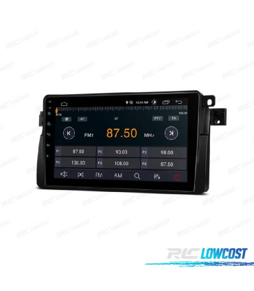 AUTO RÁDIO GPS ANDROID 10 PARA BMW E46 MG ZT ROVER 75