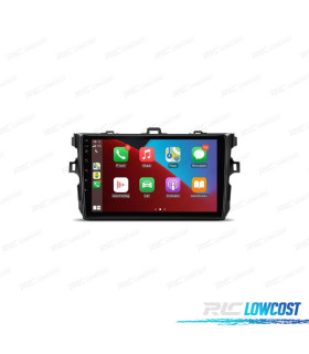 AUTO RÁDIO GPS ANDROID 13 PARA TOYOTA COROLLA 07-13