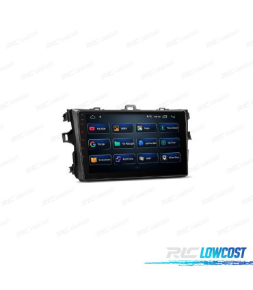 AUTO RÁDIO GPS ANDROID 13 PARA TOYOTA COROLLA 07-13